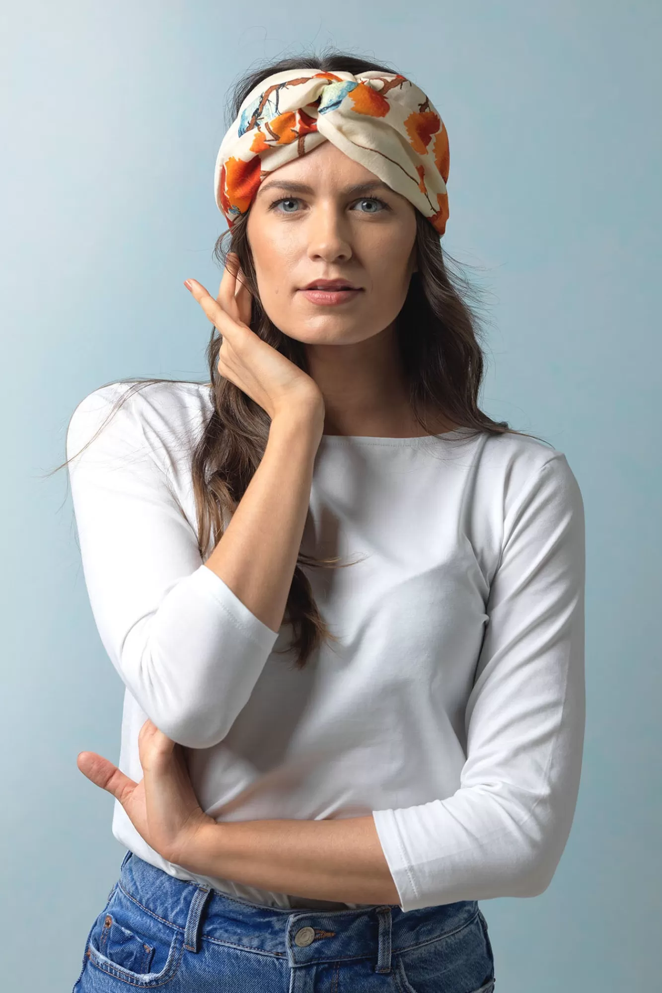 One Hundred Stars Headbands-Acer Red Headband