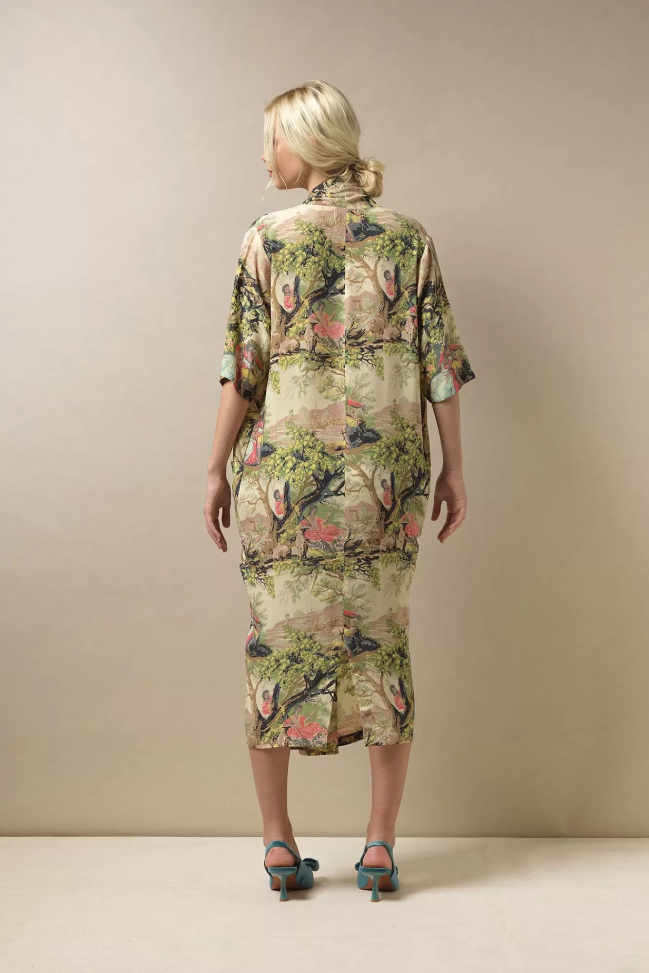 Women One Hundred Stars Dresses-Country Toile Rachel Dress