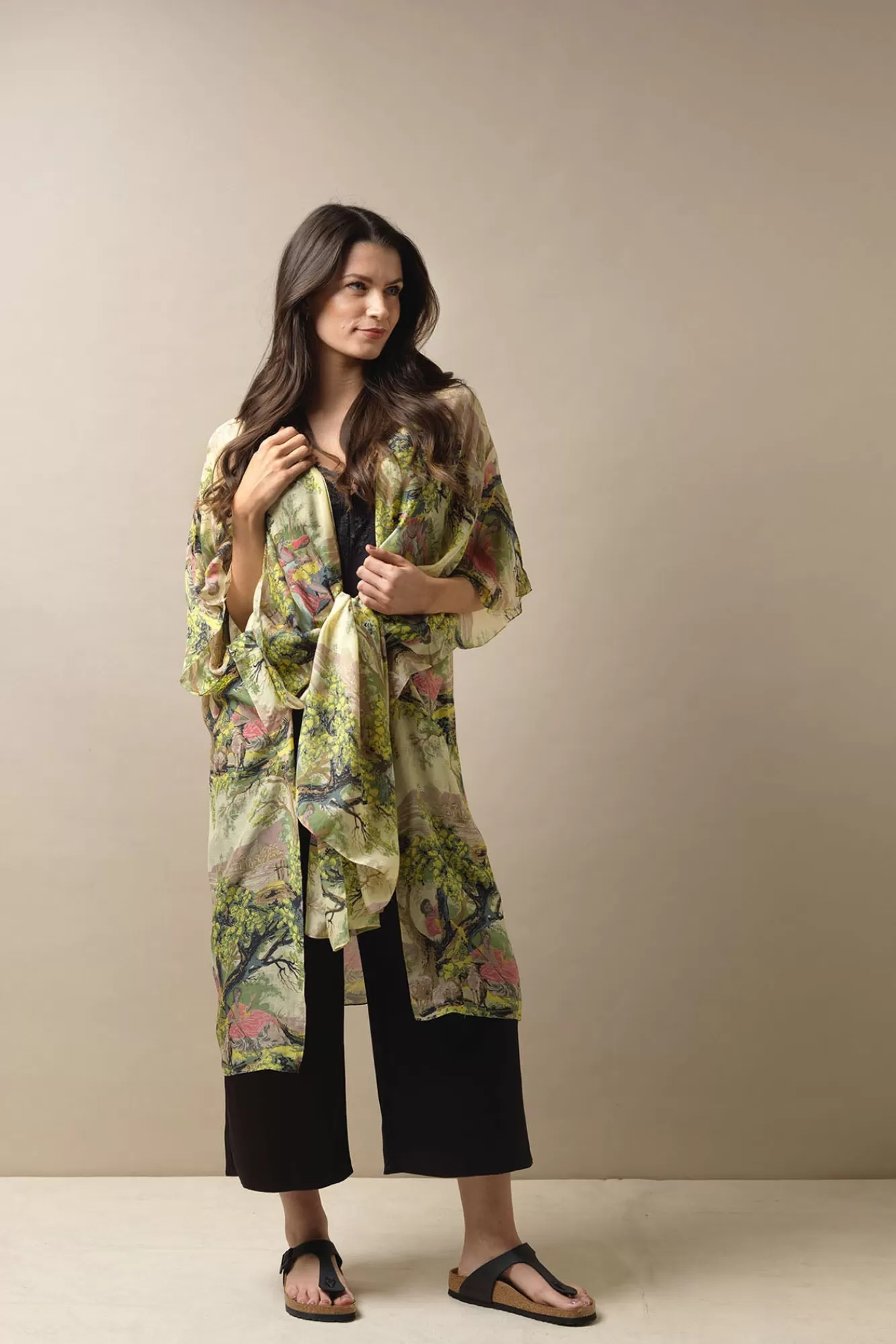 Women One Hundred Stars Throwovers-Country Toile Throwover