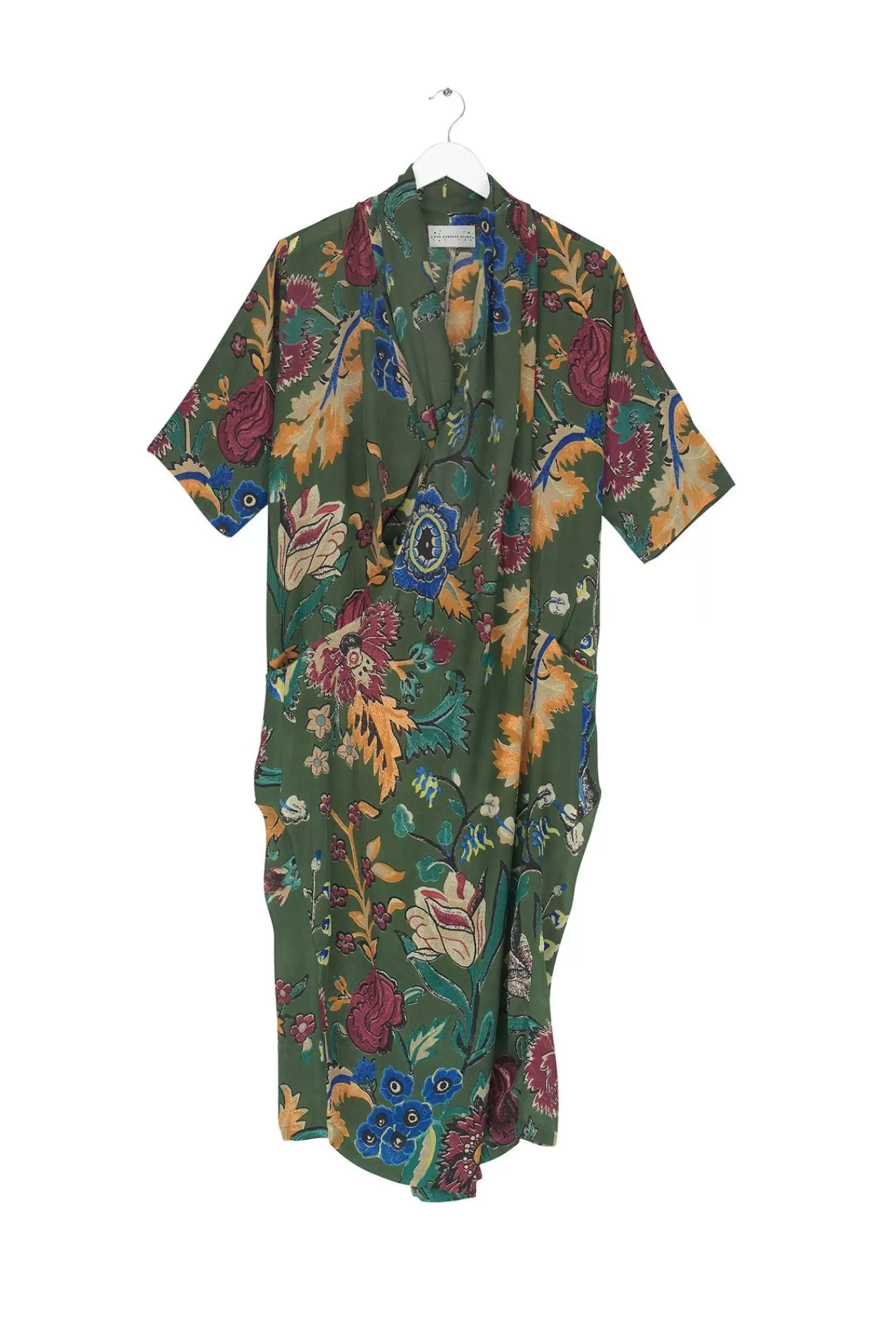 Women One Hundred Stars Dresses-Flower Vase Green Rachel Dress