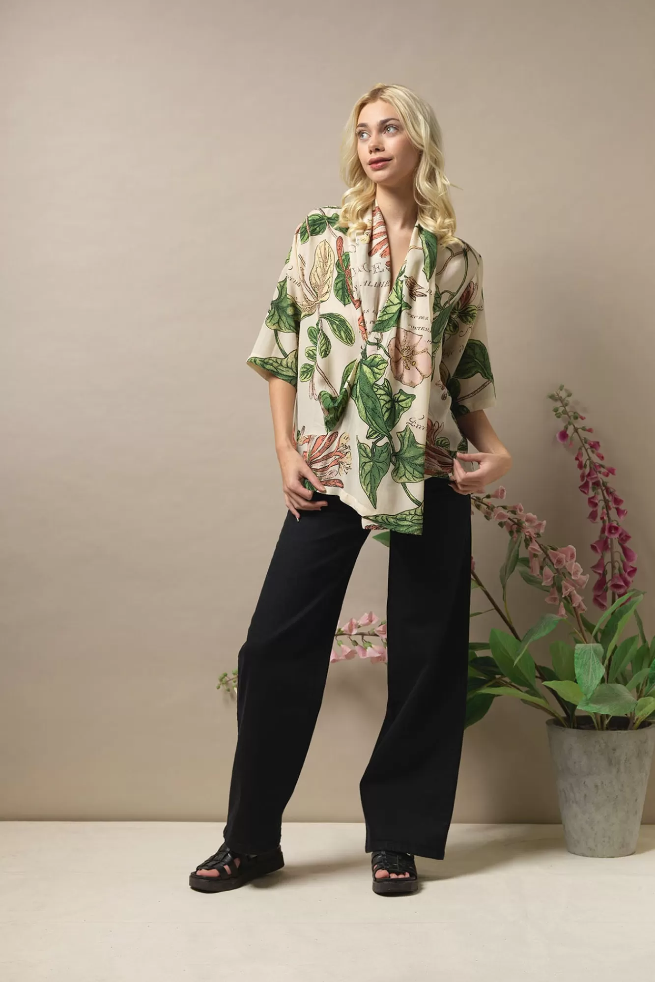Women One Hundred Stars Tops-Honeysuckle Rachel Top