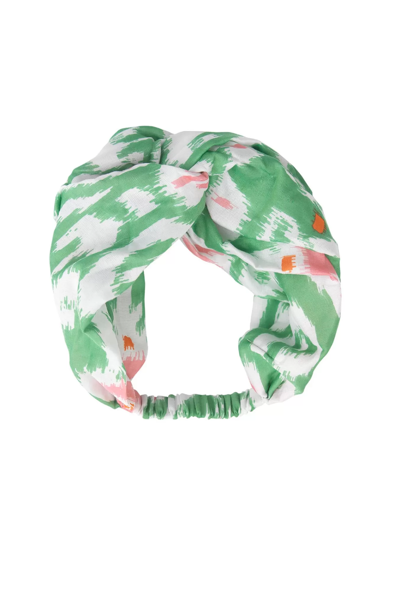 One Hundred Stars Headbands-Ikat Green Headband
