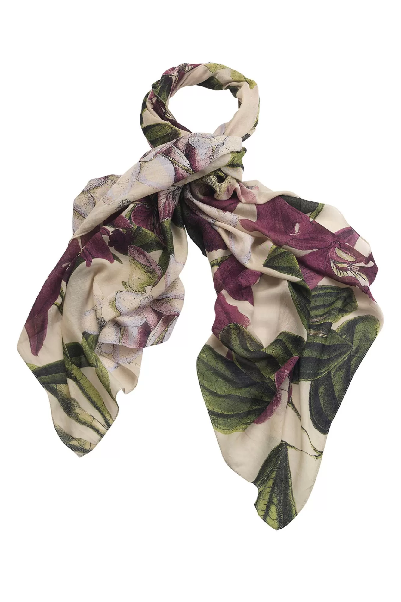 One Hundred Stars Scarves-Kew Protea Stone Scarf
