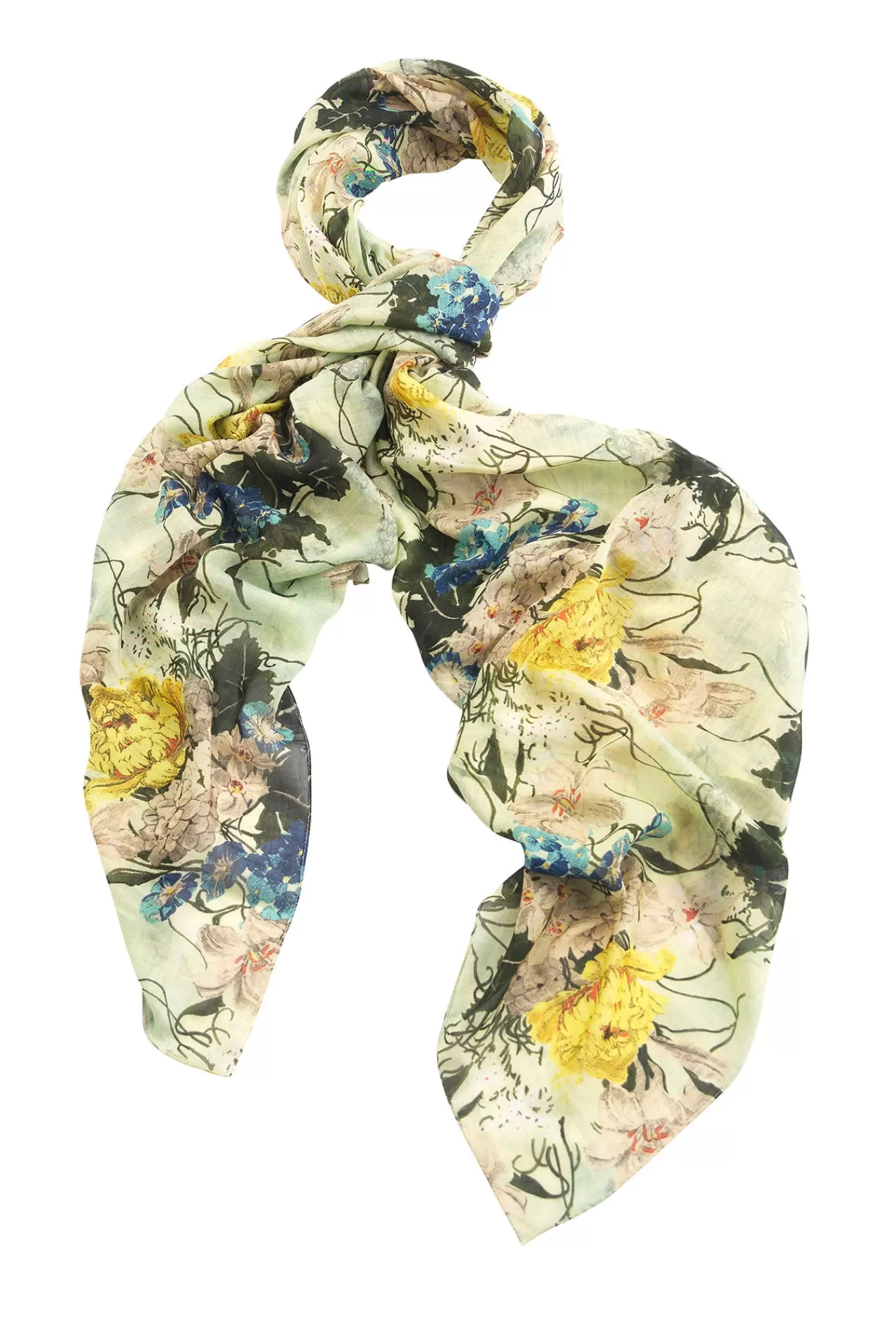 One Hundred Stars Scarves-Lily Verdigris Scarf