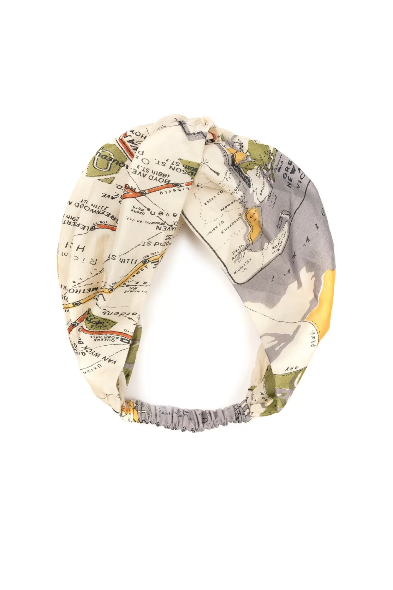 One Hundred Stars Headbands-New York City Map Headband