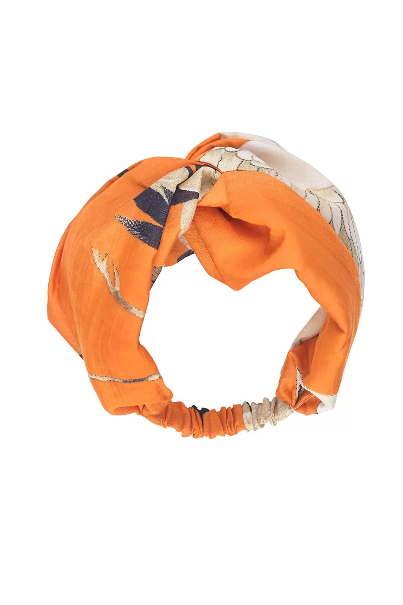 One Hundred Stars Headbands-Stork Orange Headband