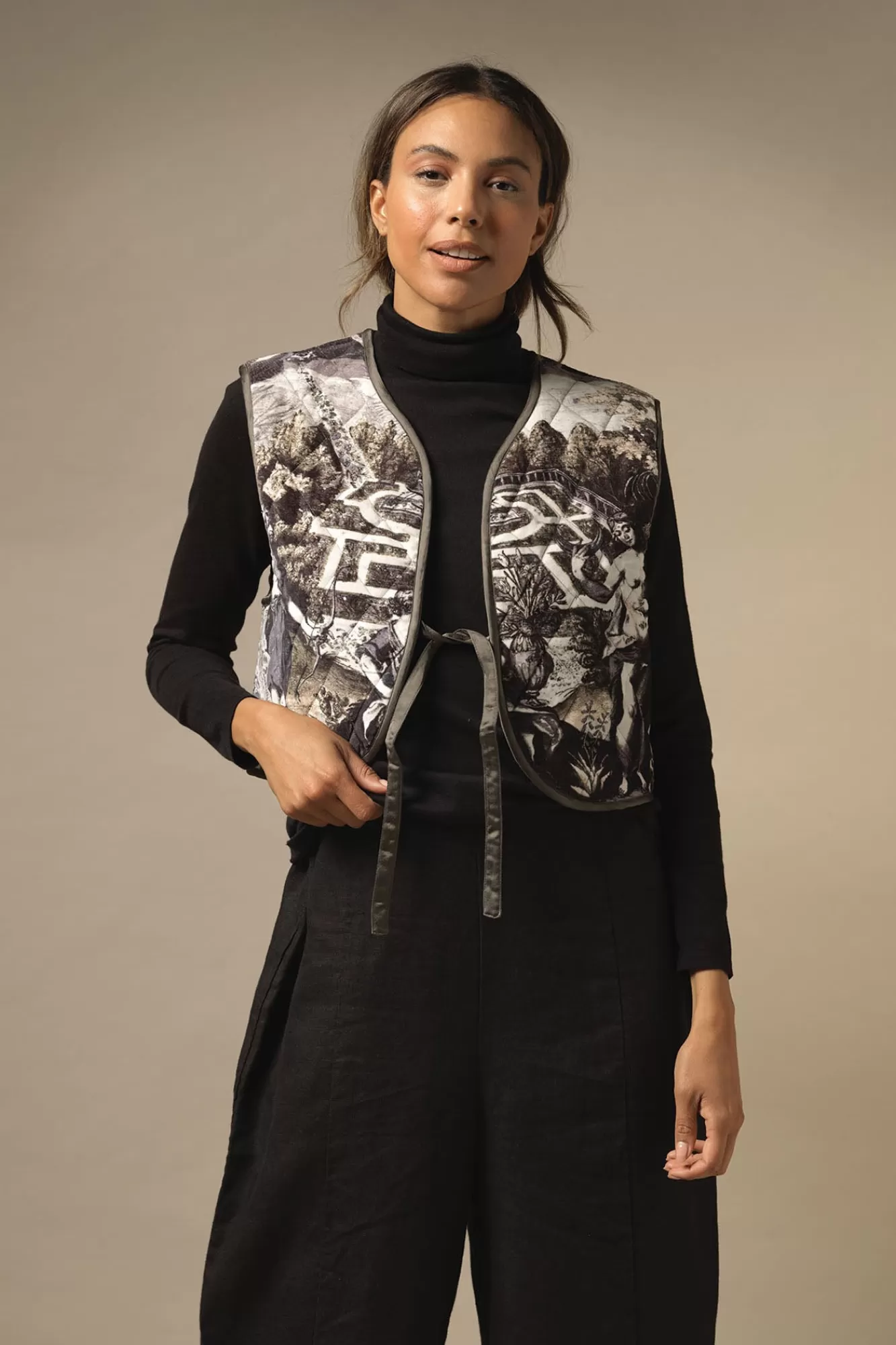 Women One Hundred Stars Gilets-Sunburst Grey Gilet
